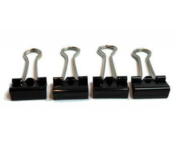 3D printer parts 4pcs Bulldog Clips *4(set) for holding down glass onto heated bed 20MM Width
3D printer parts 4pcs Bulldog Clips *4(set) for holding down glass onto heated bed 20MM Width