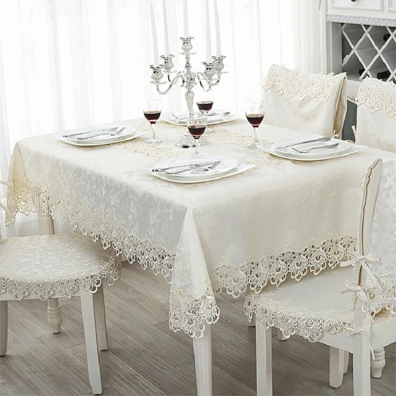 White Modern Tablecloths Printed Rectangular Table Cover Lace Edge Tablecloth Home Banquet Decoration
White Modern Tablecloths Printed Rectangular Table Cover Lace Edge Tablecloth Home Banquet Decoration
