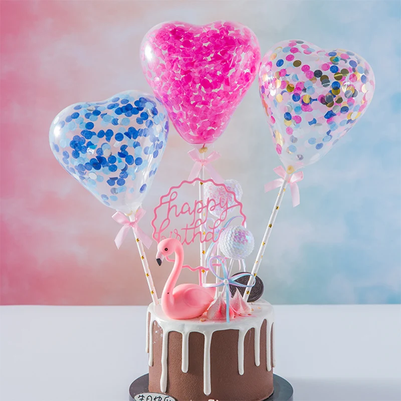 Ribbon 5inch Cake Decoration Birthday 1PC With Paper Straw Baby Shower Confetti Balloon Cake Topper Party Supplies Wedding
Ribbon 5inch Cake Decoration Birthday 1PC With Paper Straw Baby Shower Confetti Balloon Cake Topper Party Supplies Wedding