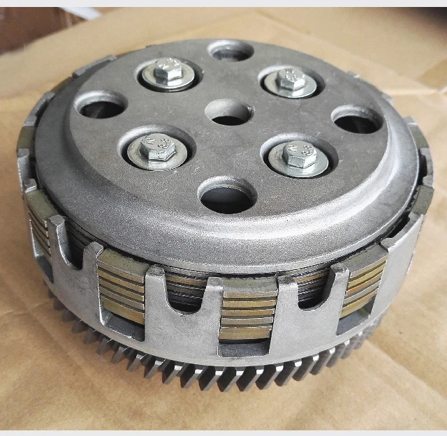 COMPLETE CLUTCH Assembly SET INCLUDE CLUTCH GEAR CLUTCH HUB HOUSING 6 CLUTCH PLATE 5 STEEL PLATE FOR GN250 GN300
COMPLETE CLUTCH Assembly SET INCLUDE CLUTCH GEAR CLUTCH HUB HOUSING 6 CLUTCH PLATE 5 STEEL PLATE FOR GN250 GN300