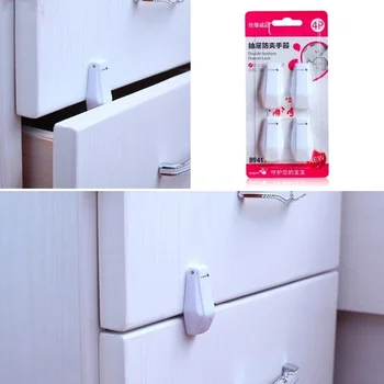 4pcs/pack Baby Safety Drawer Locks Anti Pinch Hand Baby Safety Security Seguridad Infantil Kids Safety Products ATRQ0473
4pcs/pack Baby Safety Drawer Locks Anti Pinch Hand Baby Safety Security Seguridad Infantil Kids Safety Products ATRQ0473