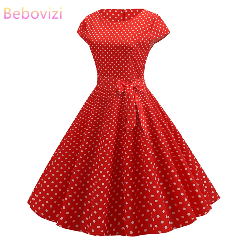 Bebovizi New Women Vestidos Verano 2019 Party Vintage Red Dresses Plus Size Casual Office Sexy Dot Print Elegant Bandage Dress
Bebovizi New Women Vestidos Verano 2019 Party Vintage Red Dresses Plus Size Casual Office Sexy Dot Print Elegant Bandage Dress