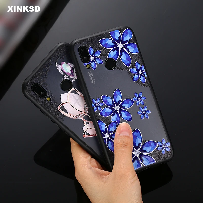3D Lace Diamond Floral Case On Honor 7C 7A Pro 8 9 For Huawei Mate 20 10 P20 P10 P8 lite Nova 3 3i P Smart Y6 Y7 Y5 2018
3D Lace Diamond Floral Case On Honor 7C 7A Pro 8 9 For Huawei Mate 20 10 P20 P10 P8 lite Nova 3 3i P Smart Y6 Y7 Y5 2018