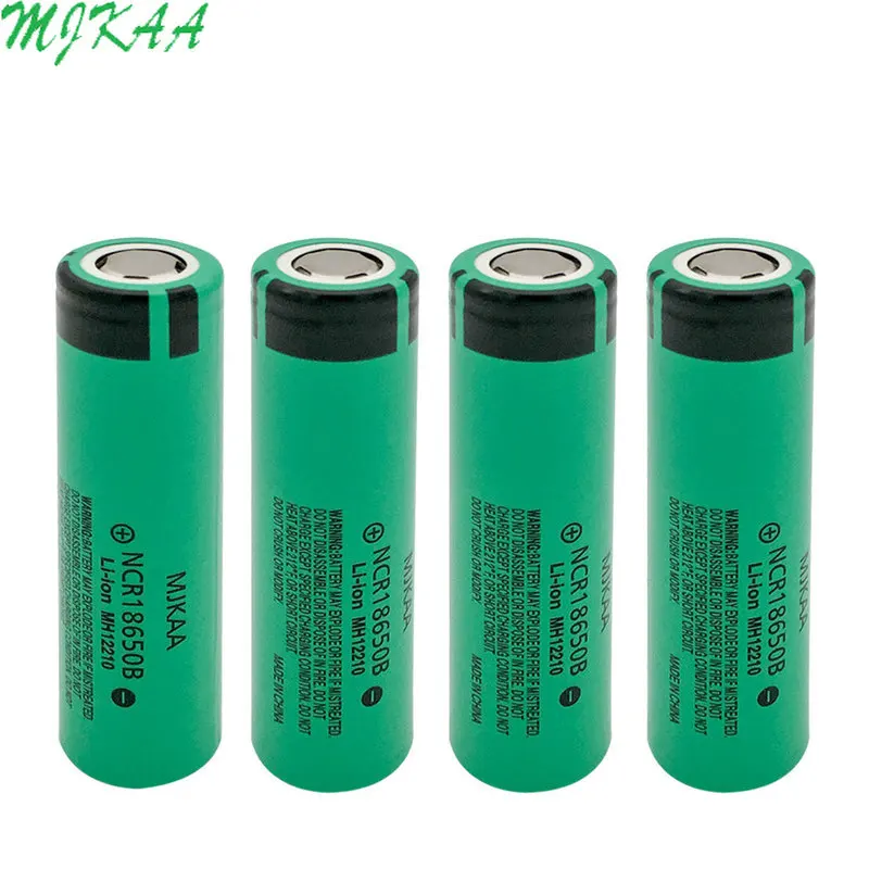 MJKAA 4/6pcs NCR 18650B 3.7 v 3400 mah Lithium Rechargeable Battery For Flashlight batteries
MJKAA 4/6pcs NCR 18650B 3.7 v 3400 mah Lithium Rechargeable Battery For Flashlight batteries