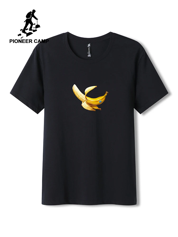 Pioneer Camp 2019 Summer Short Sleeve T Shirt Banana Printed Men T-Shirt Men's Brand Clothing Cotton TShirt For Male ADT906329
Pioneer Camp 2019 Summer Short Sleeve T Shirt Banana Printed Men T-Shirt Men's Brand Clothing Cotton TShirt For Male ADT906329