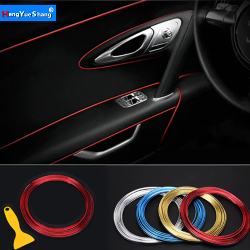 3M/5M Car styling Decorative strips Interior trim DIY Stickers for Chevrolet Cruze TRAX Aveo Lova Sail EPICA Captiva Accessories
3M/5M Car styling Decorative strips Interior trim DIY Stickers for Chevrolet Cruze TRAX Aveo Lova Sail EPICA Captiva Accessories