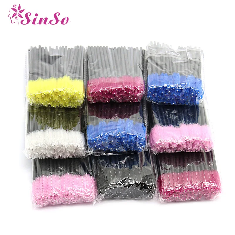 Sinso 50Pcs Per Pack Multicolor Disposable Mascara Wands Eyelash Eye Lash Brush Makeup Brushes Tool Applicators Set Kit 6Colors
Sinso 50Pcs Per Pack Multicolor Disposable Mascara Wands Eyelash Eye Lash Brush Makeup Brushes Tool Applicators Set Kit 6Colors