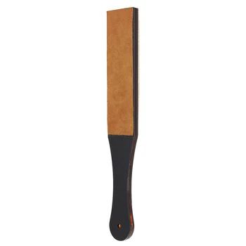 Men Leather Shaving Strap for Barber Straight Razor Knife Sharpening Strop Handmade Acrylic Handle Razor Sharpener Belt Strap
Men Leather Shaving Strap for Barber Straight Razor Knife Sharpening Strop Handmade Acrylic Handle Razor Sharpener Belt Strap