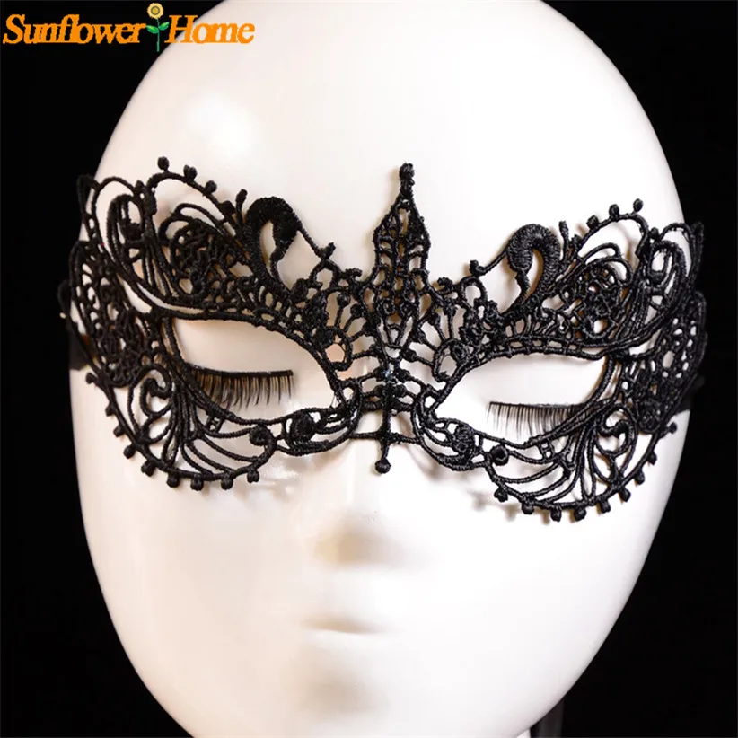 New Fashion 1pc Lady Black Lace Floral Eye Mask Venetian Masquerade Fancy Halloween Celebration Cosplay Party Dress 160922
New Fashion 1pc Lady Black Lace Floral Eye Mask Venetian Masquerade Fancy Halloween Celebration Cosplay Party Dress 160922