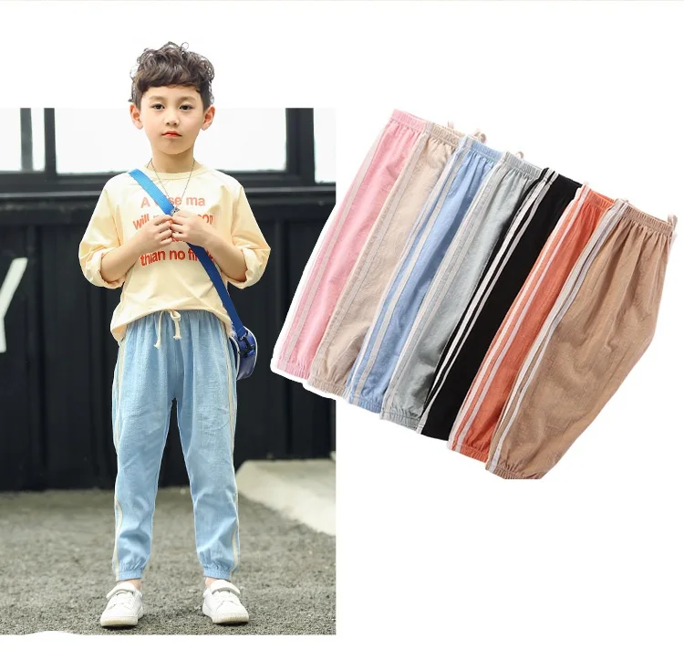New boys and girls Lantern long pants spring and autumn children's mosquito pants summer thin section cotton and linen girls
New boys and girls Lantern long pants spring and autumn children's mosquito pants summer thin section cotton and linen girls