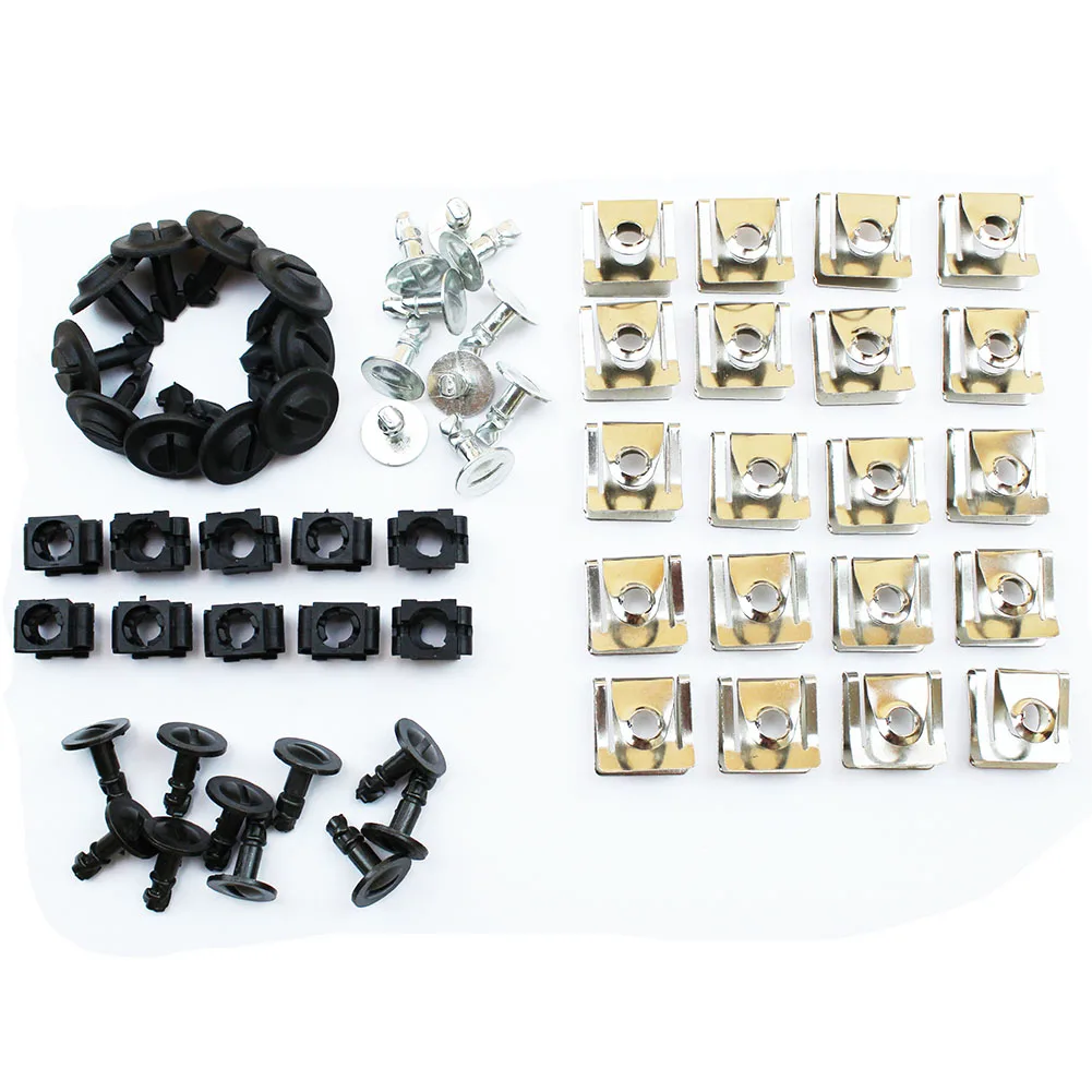 LARBLL 60PCS/Set Engine Cover Undertray Clip Screws with box for AUDI A4 B6 A5 A6 A7 VW Passat B5 #8D0805121
LARBLL 60PCS/Set Engine Cover Undertray Clip Screws with box for AUDI A4 B6 A5 A6 A7 VW Passat B5 #8D0805121