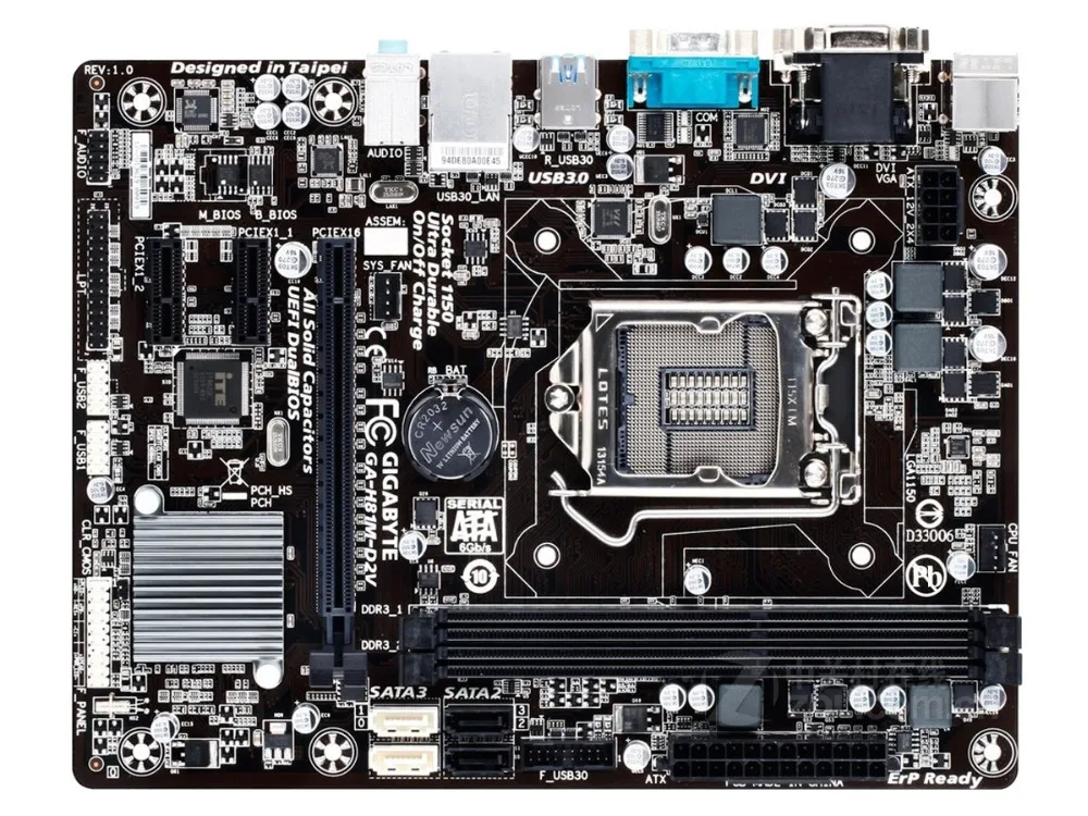 Gigabyte GA-H81M-D2V Desktop Motherboard H81M-D2V H81 LGA 1150 Core i7 i5 i3 DDR3 16G SATA3 USB3.0 VGA DVI Micro-ATX
Gigabyte GA-H81M-D2V Desktop Motherboard H81M-D2V H81 LGA 1150 Core i7 i5 i3 DDR3 16G SATA3 USB3.0 VGA DVI Micro-ATX