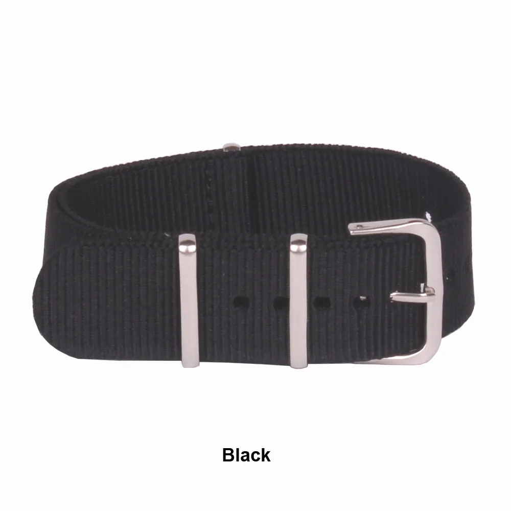 12/14/16/18/20/22/24mm Solid Black Army Sports Nato Woven Fiber watchband 20mm Nylon Watches Strap Wristwatch Band Buckle fabric
12/14/16/18/20/22/24mm Solid Black Army Sports Nato Woven Fiber watchband 20mm Nylon Watches Strap Wristwatch Band Buckle fabric