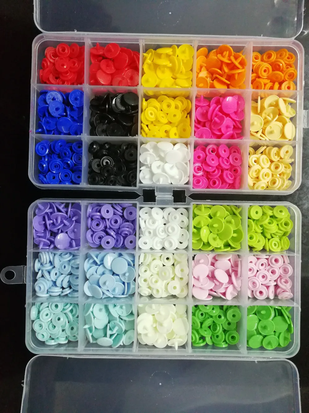 150set 15colors mixed KAM T3 10.5mm Plastic Snap Button Fastners with Plier Resin Snap Button Press Tool Kit
150set 15colors mixed KAM T3 10.5mm Plastic Snap Button Fastners with Plier Resin Snap Button Press Tool Kit