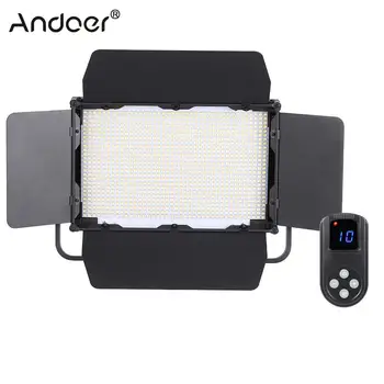 Andoer LED Video Light Adjustable Brightness 1040pcs LED Bead CRI 95+ 3840LM 3200K-5600K DMX512 Studio Photography Lighting Lamp
Andoer LED Video Light Adjustable Brightness 1040pcs LED Bead CRI 95+ 3840LM 3200K-5600K DMX512 Studio Photography Lighting Lamp