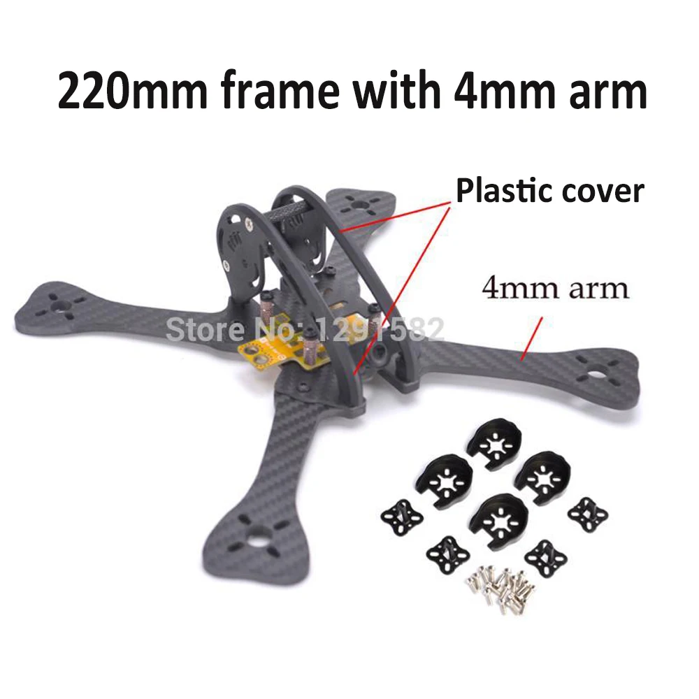 Carbon fiber FPV DIY 220 220mm quadcopter frame with 4mm arm / Distribution board PDB for Leopard GEP-LX5 LX5
Carbon fiber FPV DIY 220 220mm quadcopter frame with 4mm arm / Distribution board PDB for Leopard GEP-LX5 LX5