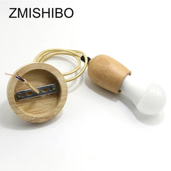 ZMISHIBO Country Style E27 Wooden Pendant Lamps 110V-220V Hanging Lamp For Living Room Droplight LED Suspension Luminaire
ZMISHIBO Country Style E27 Wooden Pendant Lamps 110V-220V Hanging Lamp For Living Room Droplight LED Suspension Luminaire