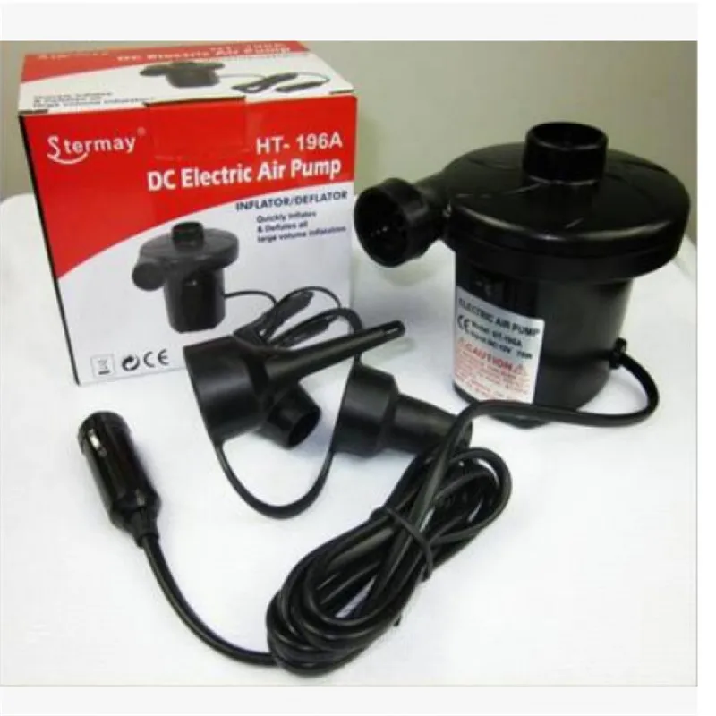 220V/12V Outdoor Inflatable Pump Electric Air Pump With 3 Universal Nozzle Adapters for HT-196A Air Bed Mattress Car Accessories
220V/12V Outdoor Inflatable Pump Electric Air Pump With 3 Universal Nozzle Adapters for HT-196A Air Bed Mattress Car Accessories