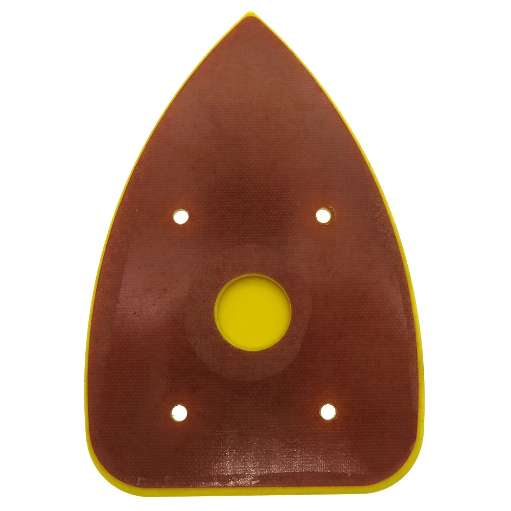 Triangle Sanding Backup Pad with 4 Holes 90*135mm Sander Backing Pad Hook Loop for Grinding & Polishing
Triangle Sanding Backup Pad with 4 Holes 90*135mm Sander Backing Pad Hook Loop for Grinding & Polishing