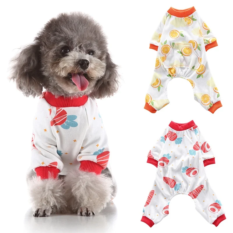 Pet Cute Small Dog Pajamas Dog Cat Fruit Pattern Cloth Puppy Winter Jumpsuit for Chihuahua Pomeranian Dogs Print Clothing Shirt
Pet Cute Small Dog Pajamas Dog Cat Fruit Pattern Cloth Puppy Winter Jumpsuit for Chihuahua Pomeranian Dogs Print Clothing Shirt