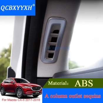 QCBXYYXH 2Pcs Internal Decorations Stickers ABS Car Styling A Column Outlet Sequins For Mazda CX-5 2017 2018 Internal Covers
QCBXYYXH 2Pcs Internal Decorations Stickers ABS Car Styling A Column Outlet Sequins For Mazda CX-5 2017 2018 Internal Covers