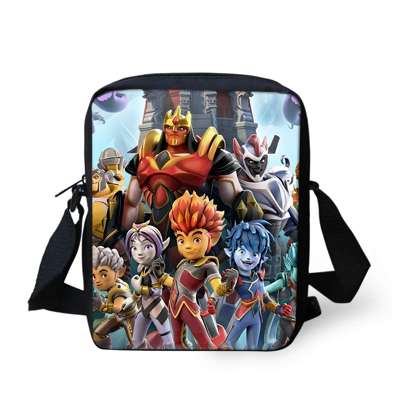 THIKIN Messenger Bag With Cute Gormiti Pattern Print Kids Crossbody Bags for Student Children Boys Custom Mini Handbag Bolsa 
THIKIN Messenger Bag With Cute Gormiti Pattern Print Kids Crossbody Bags for Student Children Boys Custom Mini Handbag Bolsa