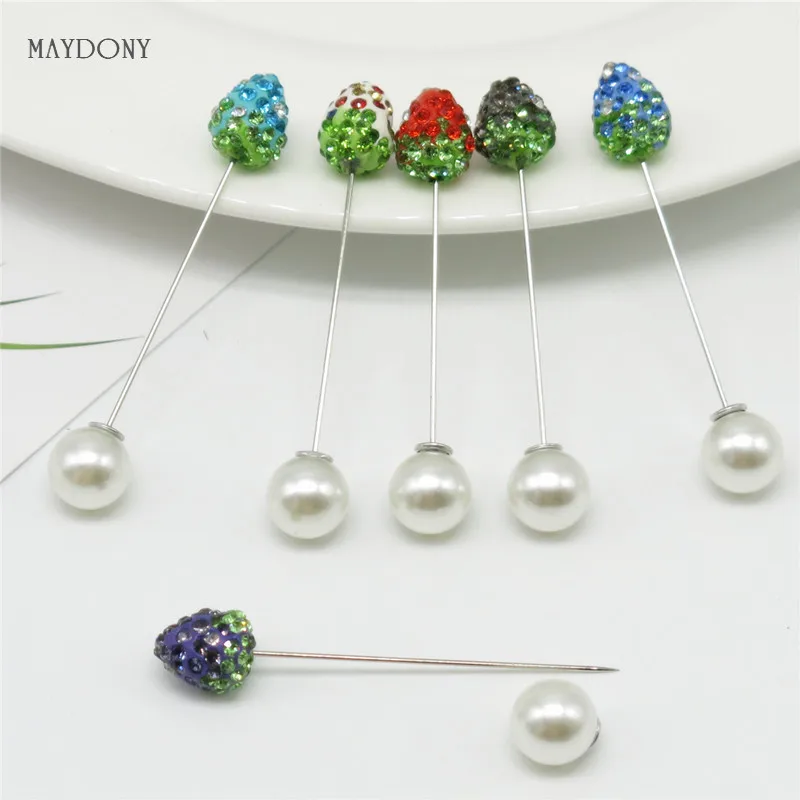 SP129 12 Pcs/Set Fashion 10mm Shambara Crystal Ball Brooch Pin Muslim Hijab Scarf Pins Scarf Clip Wedding Pin For Women
SP129 12 Pcs/Set Fashion 10mm Shambara Crystal Ball Brooch Pin Muslim Hijab Scarf Pins Scarf Clip Wedding Pin For Women