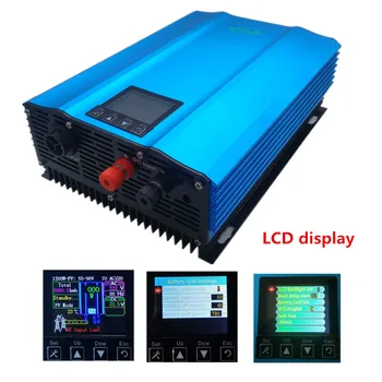 1000W grid tie inverter for PV Input 39V-60V or36V battery discharge dc to ac pure sine wave home solar System power lcd display
1000W grid tie inverter for PV Input 39V-60V or36V battery discharge dc to ac pure sine wave home solar System power lcd display
