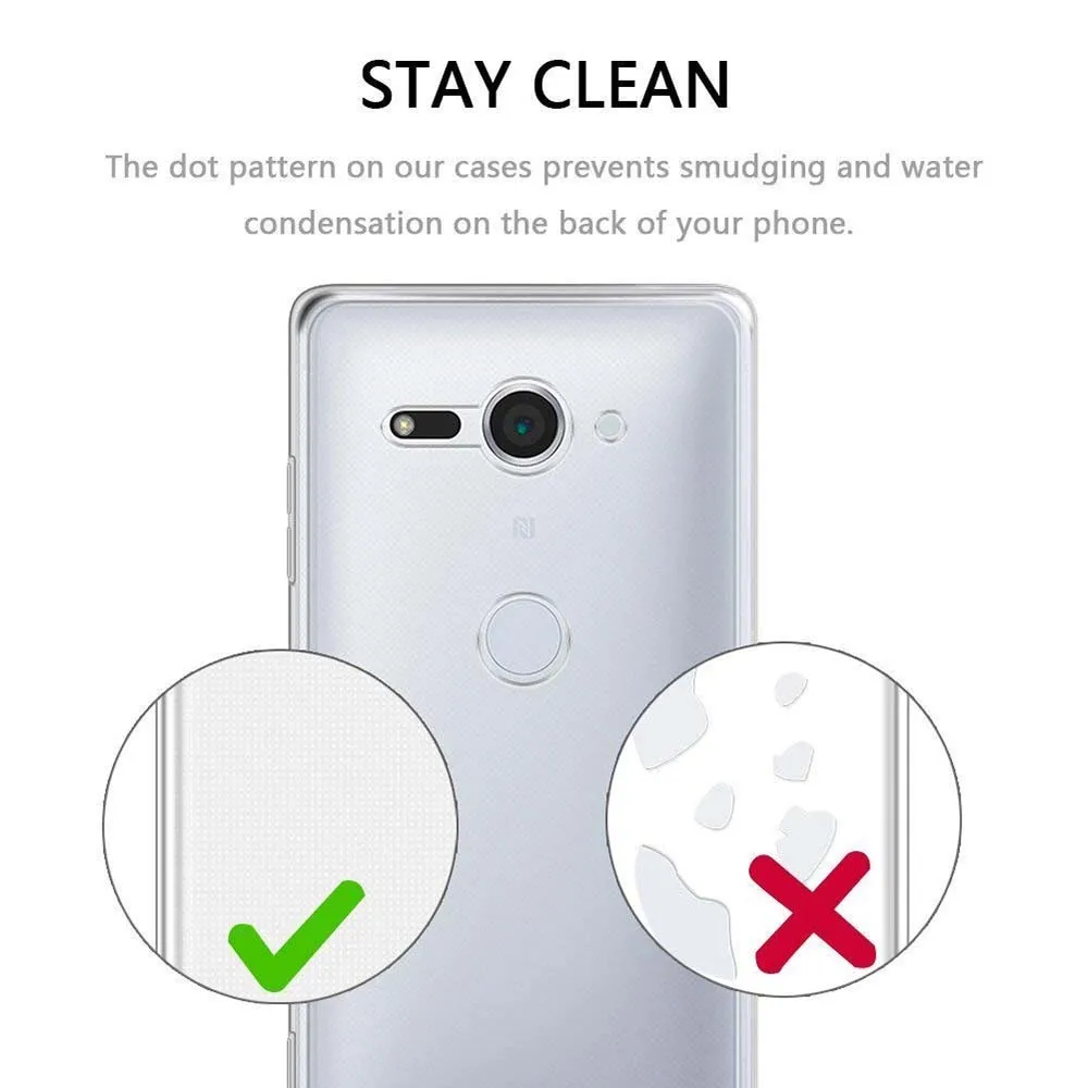 For Sony Xperia XZ2 XZ1 Compact XA1 XA2 Ultra Case Clear Phone Case Soft TPU Silicone Back Cover For Sony Xperia L1 L2 XA1 XA2 (2)