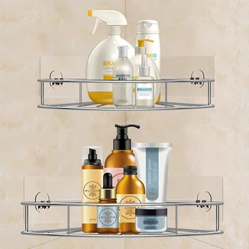 Shower Corner Caddy Bathroom Shower Self Adhesive With Glue Or Wall Mount Stainless Steel Corner Shelf
Shower Corner Caddy Bathroom Shower Self Adhesive With Glue Or Wall Mount Stainless Steel Corner Shelf