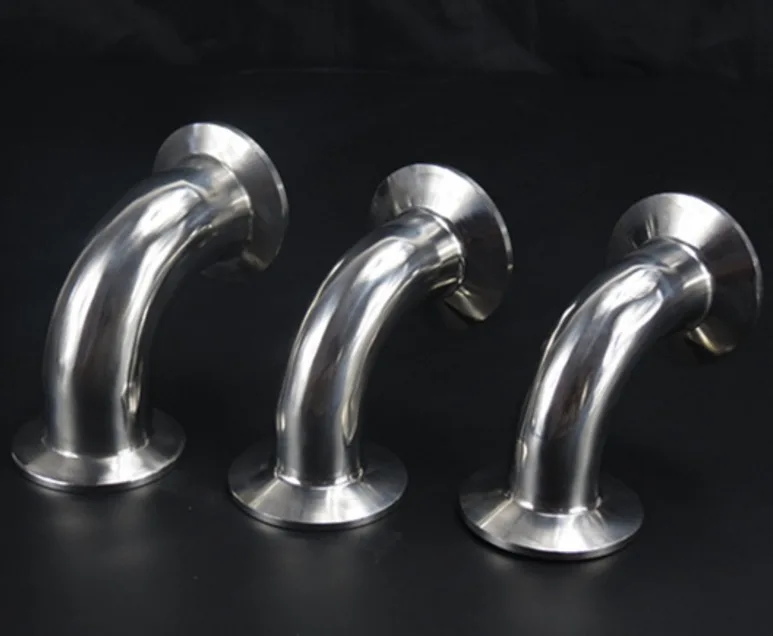 2PCS/LOT 25X1.5X50.5MM 304 Stainless Steel Quick Fitting Elbow 90 Degree Sanitary Clamp Elbow Pipe Fittings
2PCS/LOT 25X1.5X50.5MM 304 Stainless Steel Quick Fitting Elbow 90 Degree Sanitary Clamp Elbow Pipe Fittings