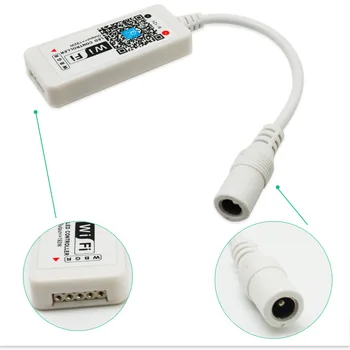 RGB RGBW Wifi LED Regolatore DC 12 V-24 V Mini Controllo da Smartphone IOS/Android per LED Illuminazione di striscia
RGB RGBW Wifi LED Regolatore DC 12 V-24 V Mini Controllo da Smartphone IOS/Android per LED Illuminazione di striscia