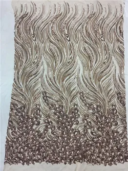 High quality gold African lace fabric sequins french tulle lace fabric 2018 latest arrival hot sale 5 yards for dress
High quality gold African lace fabric sequins french tulle lace fabric 2018 latest arrival hot sale 5 yards for dress