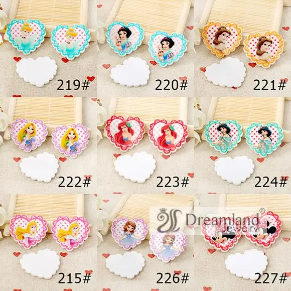 45pcs/lot 35MM*32MM fashion heart shaped princess flat back cartoon planar resin Holiday DIY decoration crafts 9 styles mixed
45pcs/lot 35MM*32MM fashion heart shaped princess flat back cartoon planar resin Holiday DIY decoration crafts 9 styles mixed