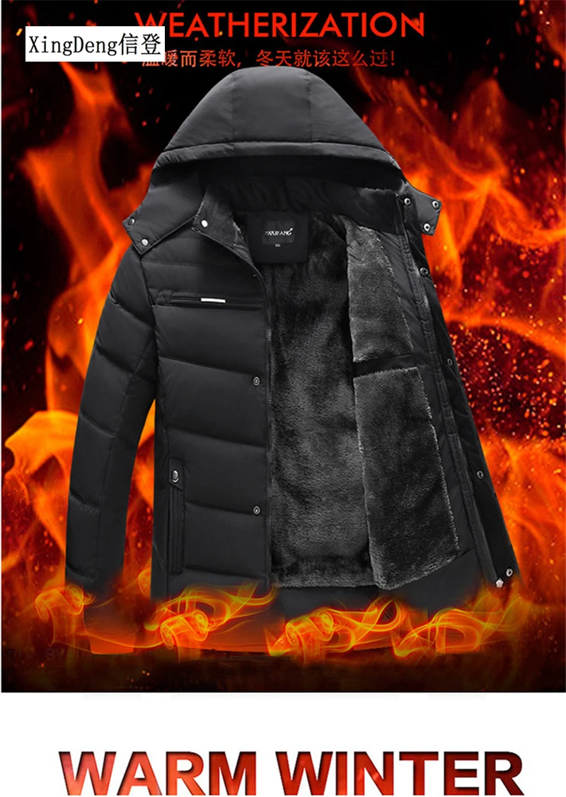 XingDeng 2019 New Arrival Brand waterproof jackets fashion warm Clothing Winter Men Cotton Winter Regular Formal Jacket And Coat
XingDeng 2019 New Arrival Brand waterproof jackets fashion warm Clothing Winter Men Cotton Winter Regular Formal Jacket And Coat