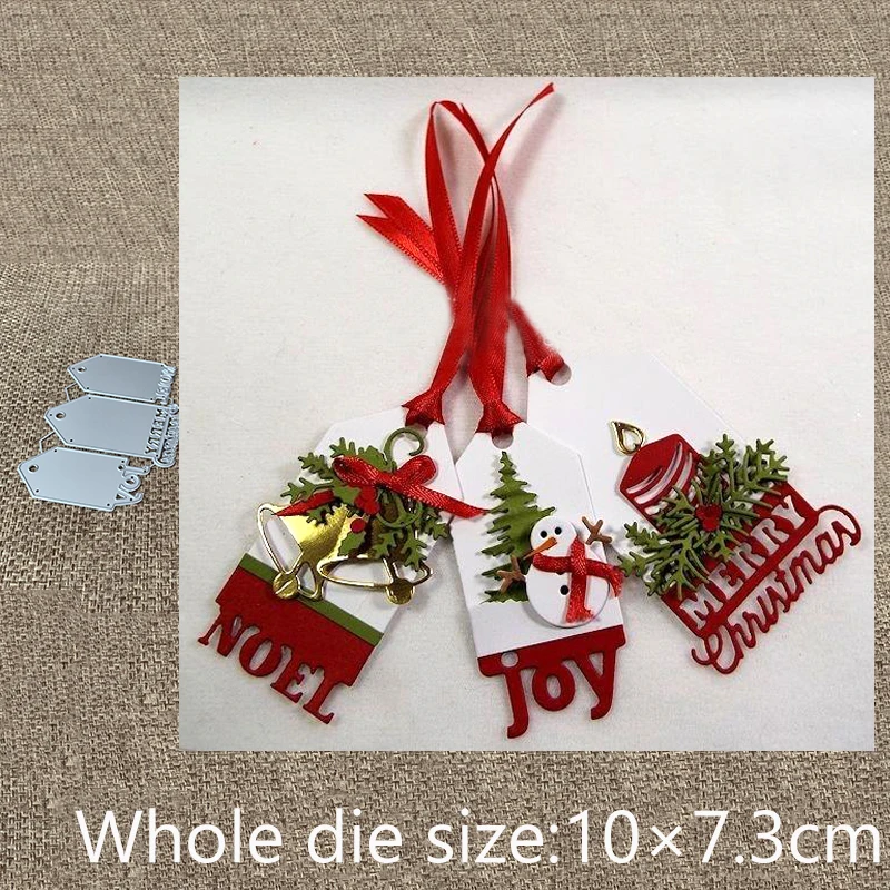 New Design Craft Metal Cutting Die die cuts 3pcs Christmas tags decoration scrapbook Album Paper Card Craft Embossing die cuts
New Design Craft Metal Cutting Die die cuts 3pcs Christmas tags decoration scrapbook Album Paper Card Craft Embossing die cuts