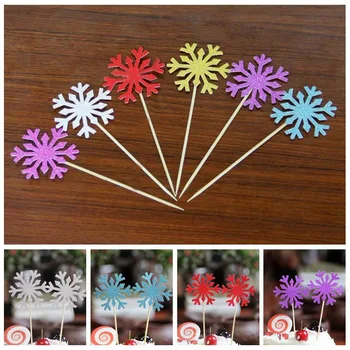 20Pcs/lot Multicolor Glitter Birthday Cake Topper Snowflake Cake Decoration Baby Shower Kids Birthday Party Wedding Supplies
20Pcs/lot Multicolor Glitter Birthday Cake Topper Snowflake Cake Decoration Baby Shower Kids Birthday Party Wedding Supplies