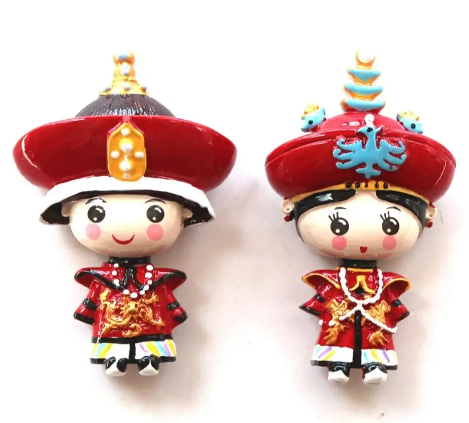 Handmade Painted Chinese Emperor Of The Qing Dynas 3D Fridge Magnets Tourism Souvenirs Refrigerator Magnetic Stickers Gift
Handmade Painted Chinese Emperor Of The Qing Dynas 3D Fridge Magnets Tourism Souvenirs Refrigerator Magnetic Stickers Gift