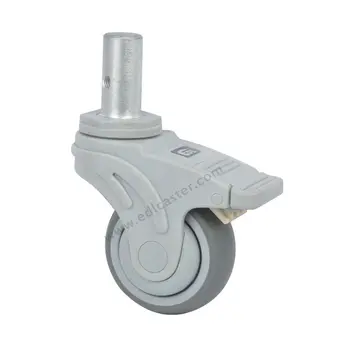 2PCS EDL 3 Inch Medical Casters Wheels 95Kg TPR Wheels Castors Full Plastic Stem Brake Locking for Hospital bed Casters Wheels
2PCS EDL 3 Inch Medical Casters Wheels 95Kg TPR Wheels Castors Full Plastic Stem Brake Locking for Hospital bed Casters Wheels