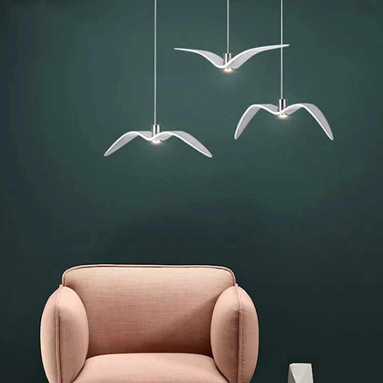 Pose-Modern Nordic Creative Personally Bar Coffee Room Restaurant Room Clothings Store Hotel Seagull Pendant Light
Pose-Modern Nordic Creative Personally Bar Coffee Room Restaurant Room Clothings Store Hotel Seagull Pendant Light