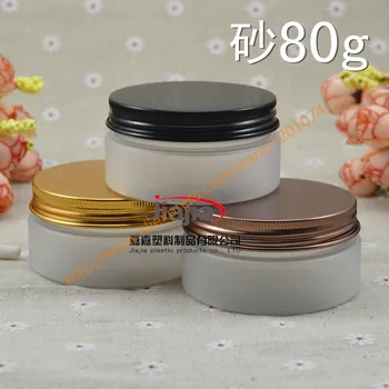 80 grams clear frosted PET Jar with black/gold/bronze aluminum lid,80g Can Plastic Jar,Plastic Can Food Can 80ml container
80 grams clear frosted PET Jar with black/gold/bronze aluminum lid,80g Can Plastic Jar,Plastic Can Food Can 80ml container