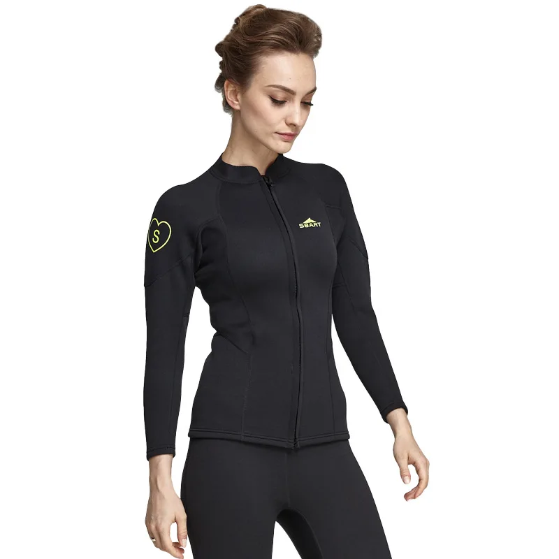 Women Plus Size Diving Wetsuit Keep Warm 2mm Neoprene Two Pieces Full Suit Blind Stitching Jumpsuit Surfing Suit Wet Suits Black
Women Plus Size Diving Wetsuit Keep Warm 2mm Neoprene Two Pieces Full Suit Blind Stitching Jumpsuit Surfing Suit Wet Suits Black