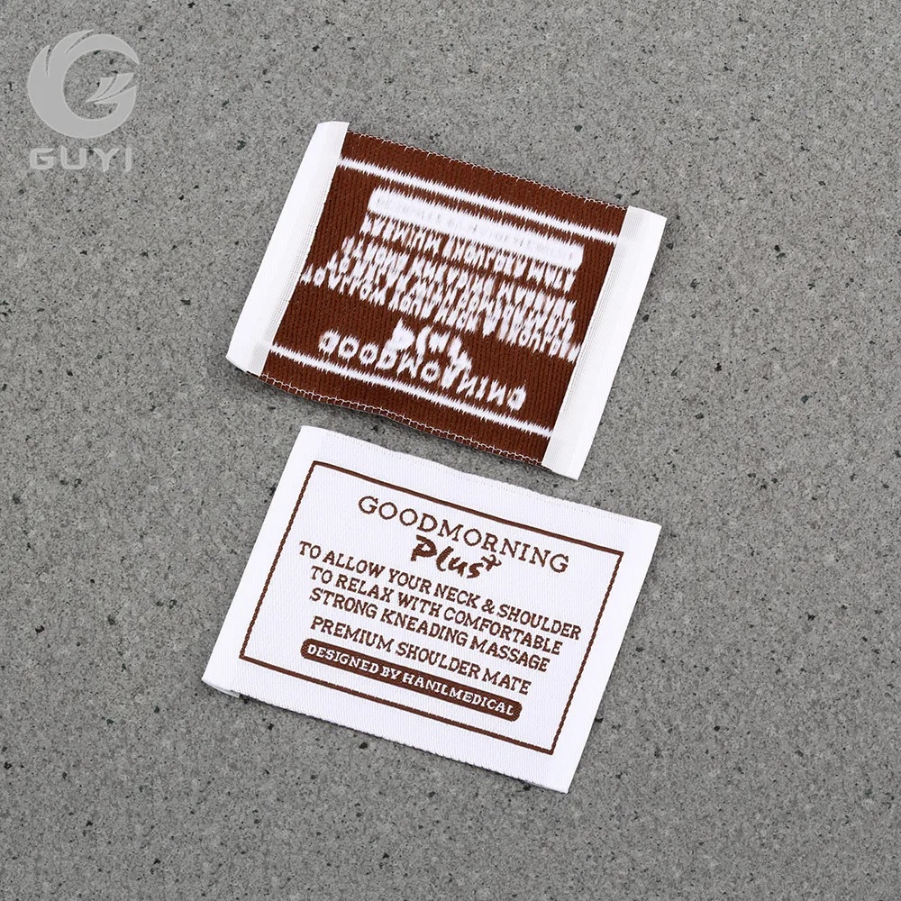 High Density Damask Label Garment Woven Label Clothing Neck Label Custom Brand tag 1000pcs/lot
High Density Damask Label Garment Woven Label Clothing Neck Label Custom Brand tag 1000pcs/lot