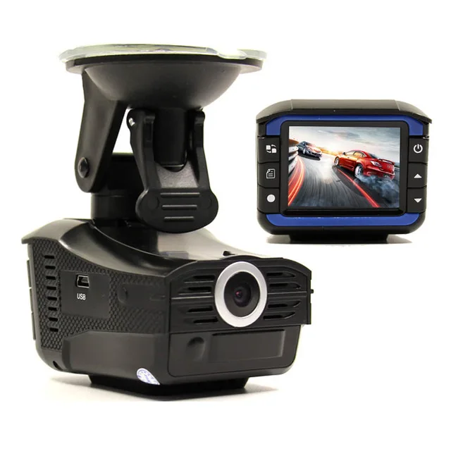 2 в 1 Автомобильный видеорегистратор с радар детектором и G датчиком|car camera|dvr car radar