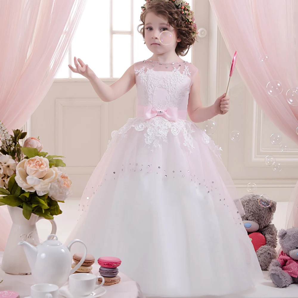 DressesBeauty AppliquesLace Up vestidos primera Christmascommunion Perfect Ball Gown First Communion Dresses 2-12 Years Old 2016
DressesBeauty AppliquesLace Up vestidos primera Christmascommunion Perfect Ball Gown First Communion Dresses 2-12 Years Old 2016