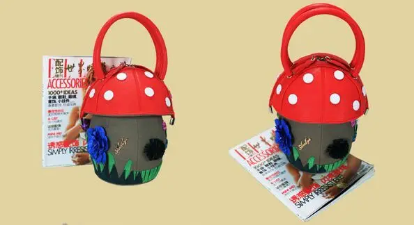 New Polyester Patchwork Bolsos Mujer 2018 Cute Handbag Sweet Shape Mushroom Portable Personalized Design Small And Exquisite
New Polyester Patchwork Bolsos Mujer 2018 Cute Handbag Sweet Shape Mushroom Portable Personalized Design Small And Exquisite