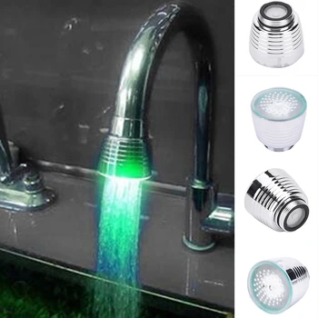 LED Water Faucet Light Changing waterfall Glow Shower Stream Tap universal adapter Kitchen Bathroom Accessories
LED Water Faucet Light Changing waterfall Glow Shower Stream Tap universal adapter Kitchen Bathroom Accessories