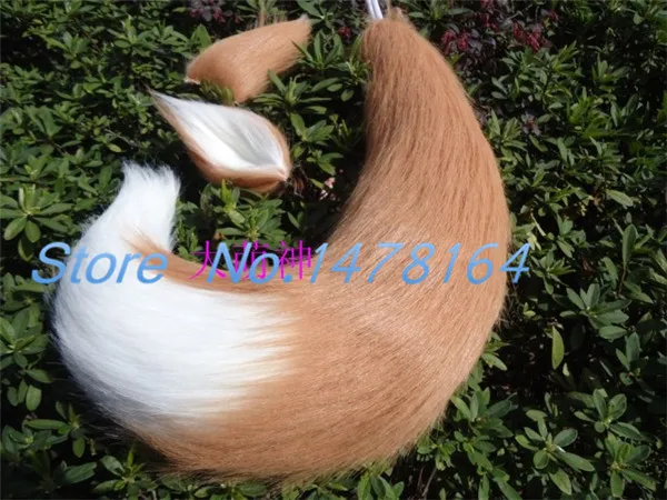 Japan Anime Spice and Wolf Holo Brown Fox ears & Tail plush cosplay Costumes Halloween Plushies Props 65cm 75cm 85cm Handmade
Japan Anime Spice and Wolf Holo Brown Fox ears & Tail plush cosplay Costumes Halloween Plushies Props 65cm 75cm 85cm Handmade