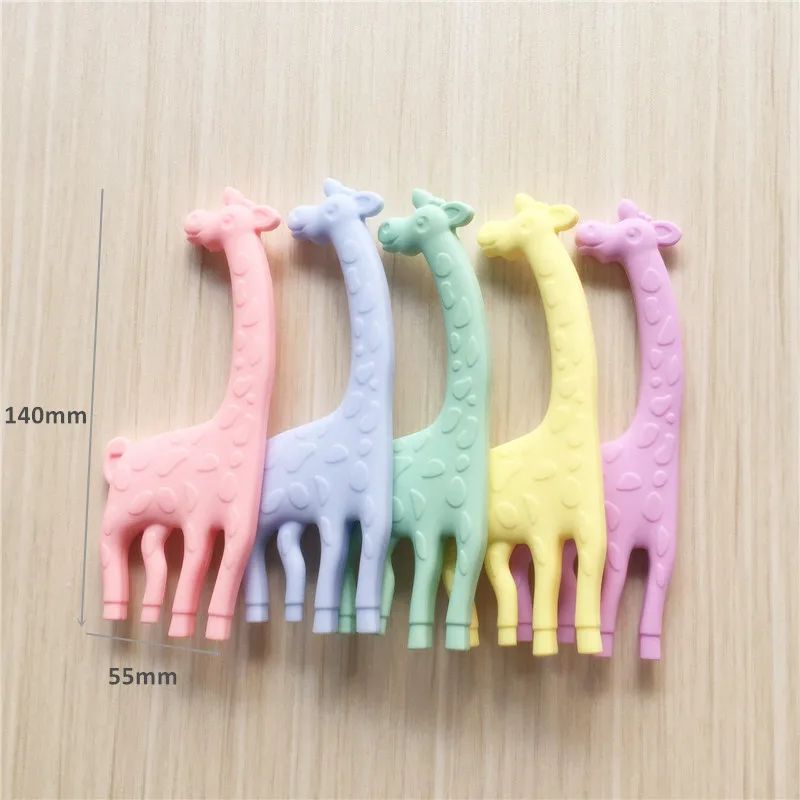 Chenkai 10PCS BPA Free Silicone Giraffe Baby Pacifier Teether Pendant Nursing DIY Infant Dummy Sensory Bite Toy Accessories
Chenkai 10PCS BPA Free Silicone Giraffe Baby Pacifier Teether Pendant Nursing DIY Infant Dummy Sensory Bite Toy Accessories