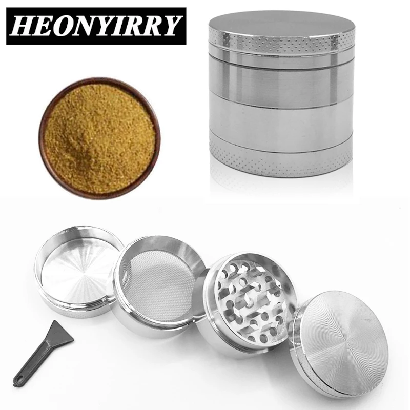 

Hot Sale Alloy Herbal Herb Tobacco Grinder Spice Grinders Smoking Pipe Accessories Smoke Cutter